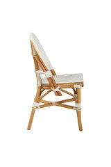 Jade - Side Chair (Set of 2) - White / Light Brown
