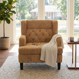 Modern Tufted Upholstered Accent Chair For Living Room