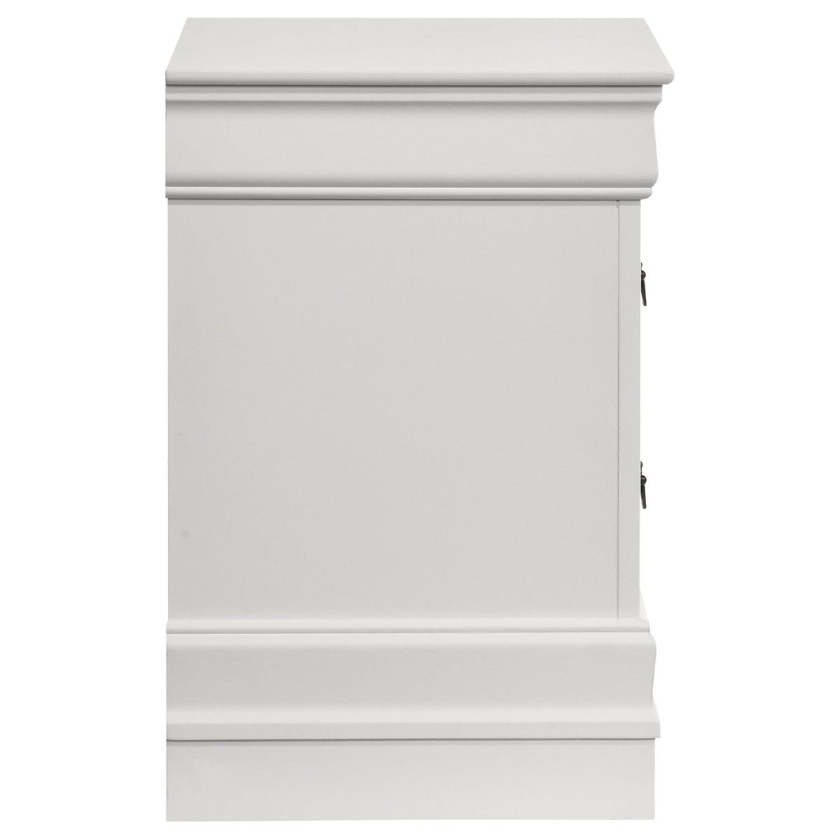 2 Drawer Nightstand - White