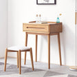 Dresser Bistro Table, 100% Solid Table Table Desk Top Table Dresser Compact Dresser Accessories Storage Drawer Natural Wood - Oak - Vanity Desks - Alpine Outlets