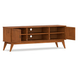 Draper - Handcrafted Mid Century Low TV Media Stand
