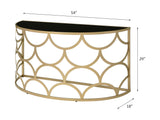 Altus - Console Table - Gold - Console Tables - Alpine Outlets