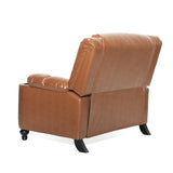 Tufted Design Wide Manual Recliner Chair