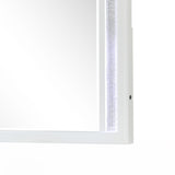 Abigale - Mirror For Dresser Top Made With LED (Includes Only Mirror) - White