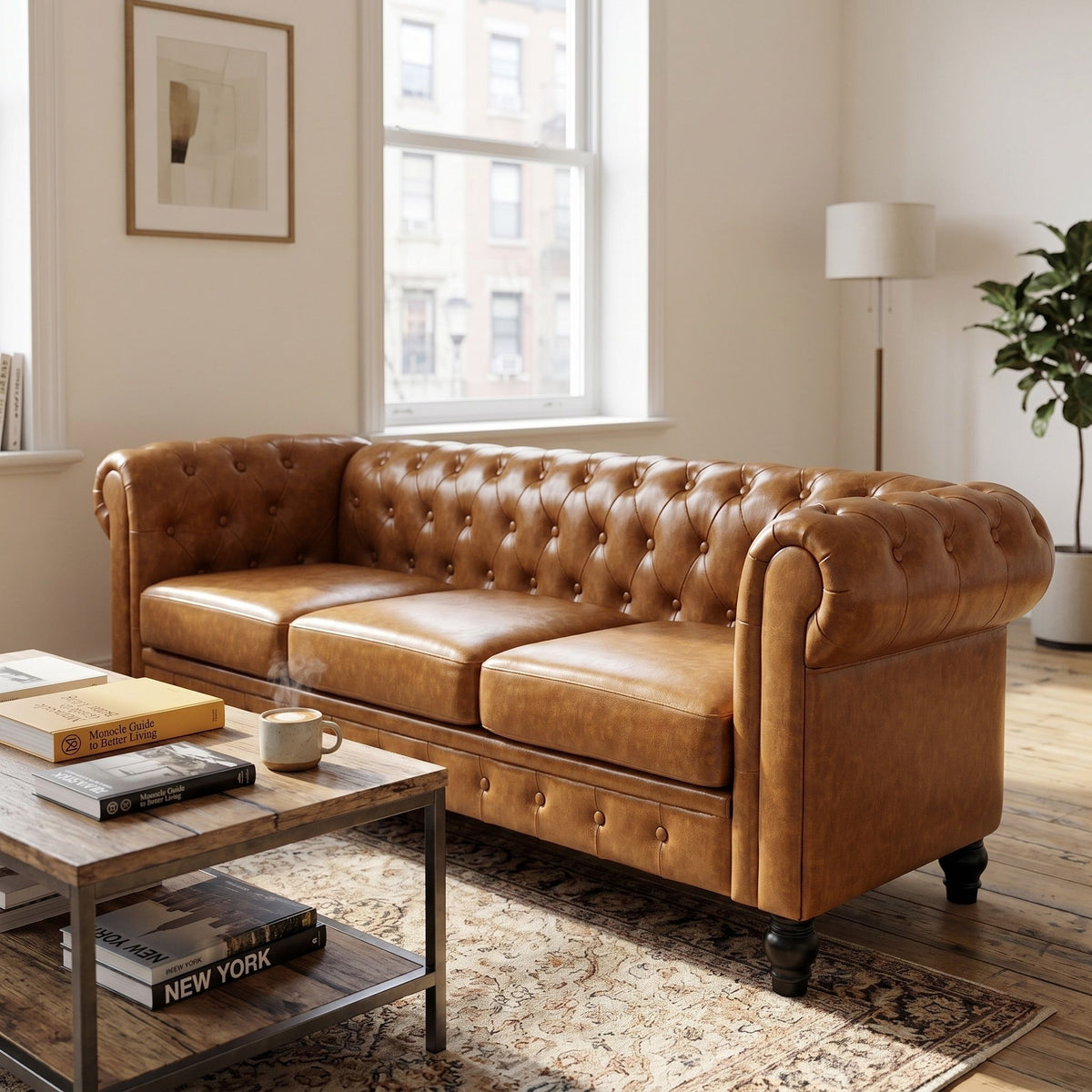 Tufted Elegant Sofa