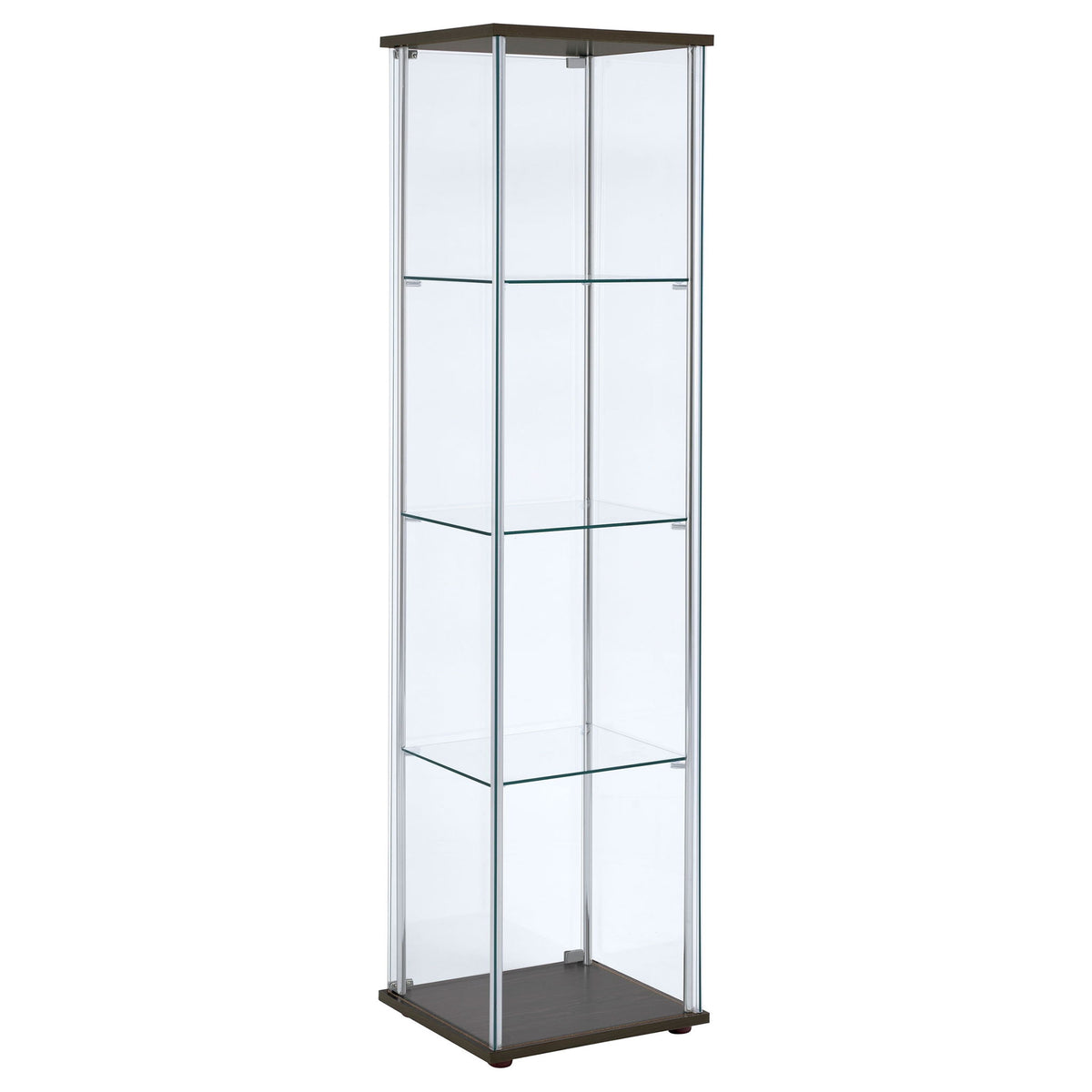 Crestwood - 3 Shelf Curio Cabinet