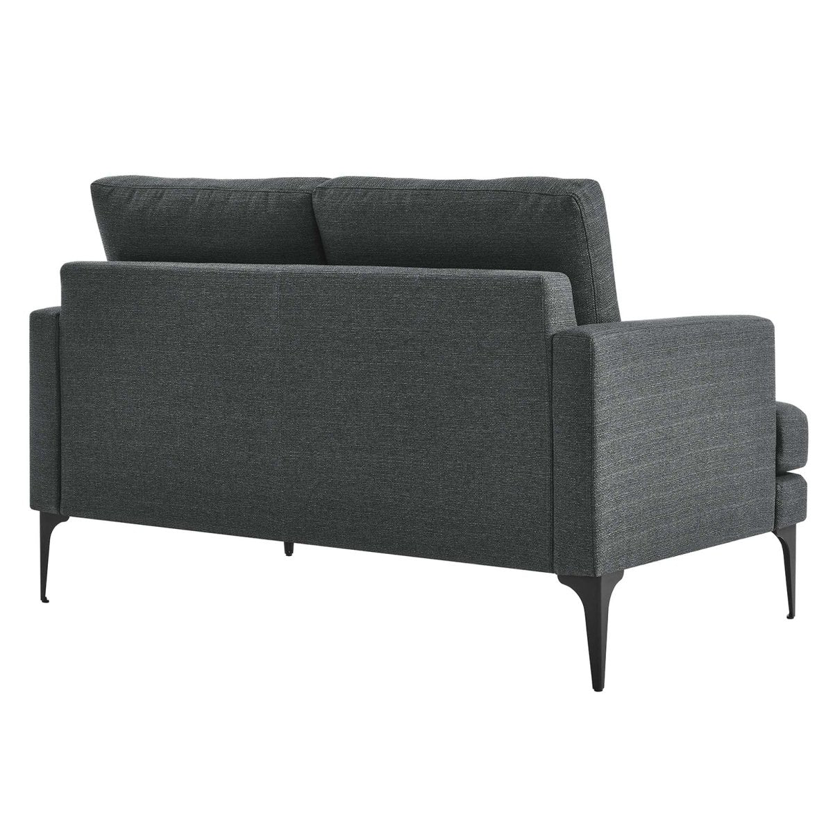 54 - Inch Evermore Upholstered Fabric Loveseat - Loveseats available at Alpine Outlets in Denver