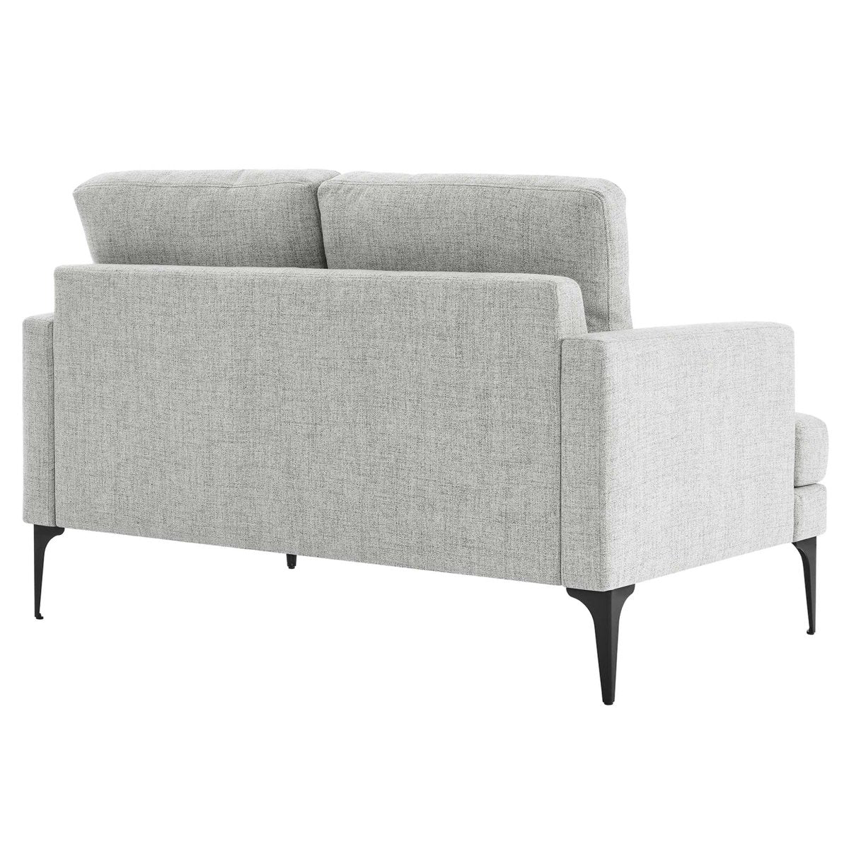 54 - Inch Evermore Upholstered Fabric Loveseat - Loveseats available at Alpine Outlets in Denver
