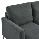 54 - Inch Evermore Upholstered Fabric Loveseat - Loveseats available at Alpine Outlets in Denver