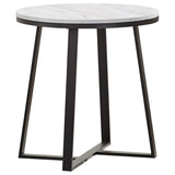 Melisa - 2 Piece Coffee And End Table Set - White Marble