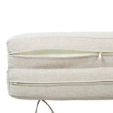Outdoor Chaise Lounge Cushion Only, Water-Resistant Patio Lounge Chair Cushion With Removable Cover