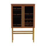 Caldwell - Bar Cabinet - Light Brown
