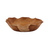 Bailey - Leaf Platter - Light Brown
