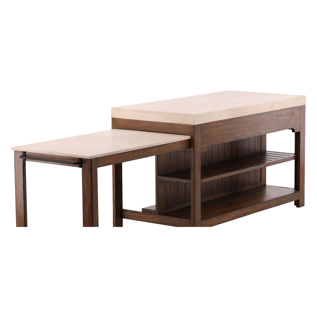 Spencer - Island - Dark Brown / Beige