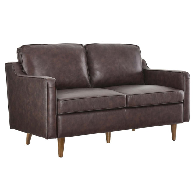 55 - Inch Impart Genuine Top - Grain Leather Loveseat - Loveseats available at Alpine Outlets in Denver