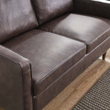 55 - Inch Impart Genuine Top - Grain Leather Loveseat - Loveseats available at Alpine Outlets in Denver