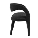 55 Inch Sophisticated Boucle Fabric Accent Bench - Benches available at Alpine Outlets in Denver