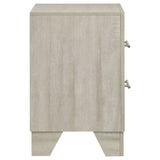 Strout - 2 Drawer Nightstand - Cream