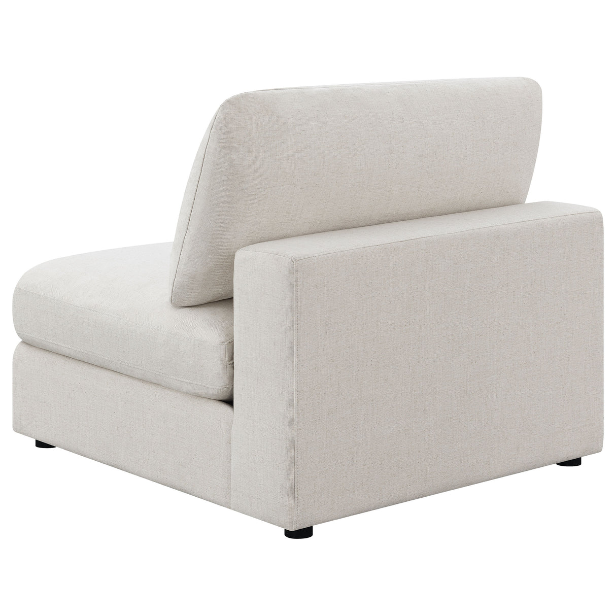 Serene 6-Piece Upholstered Modular Sectional Sofa, Beige