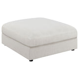 Serene 6-Piece Upholstered Modular Sectional Sofa, Beige