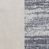 Serene Upholstered Corner Chair in Beige Linen-Blend