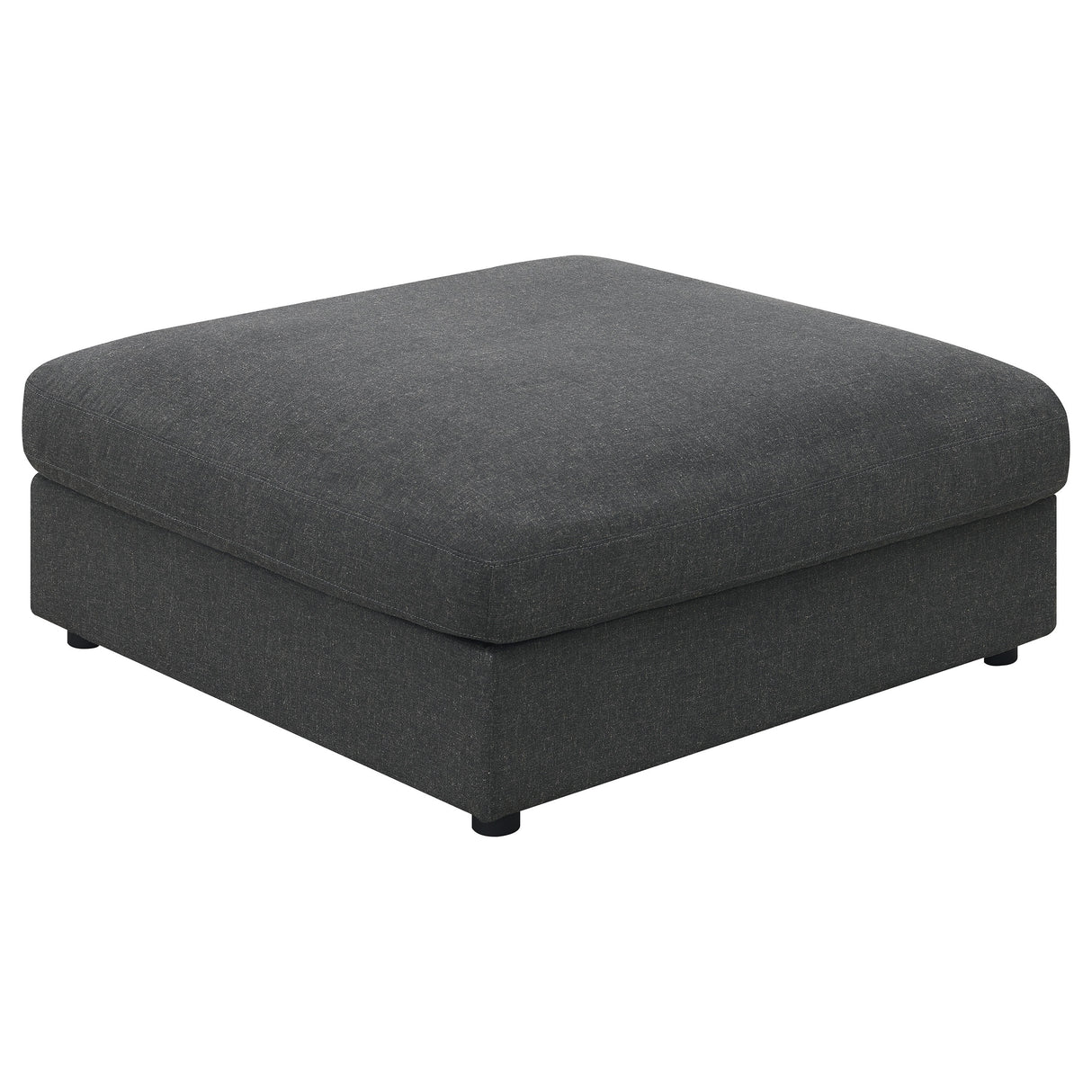 Serene 6-Piece Upholstered Modular Sectional Sofa Charcoal