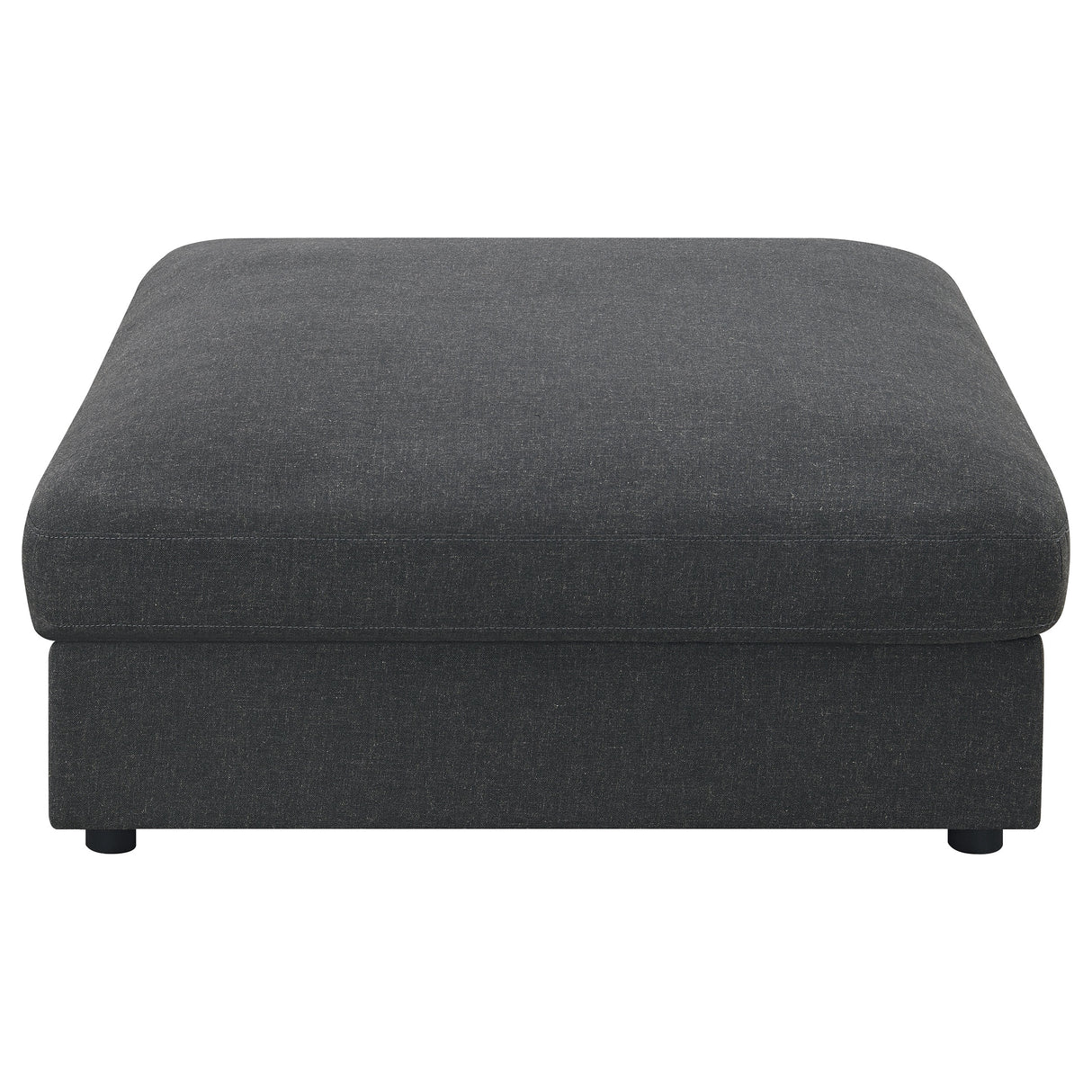 Serene 6-Piece Upholstered Modular Sectional Sofa Charcoal
