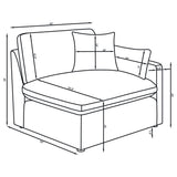 Hobson Upholstered RAF Chair in Ivory