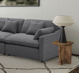 Hobson Upholstered RAF Chair - Charcoal