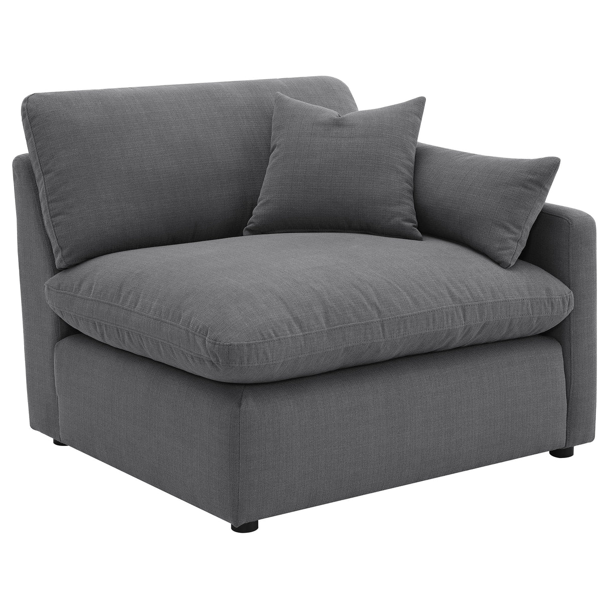 Hobson Upholstered RAF Chair - Charcoal