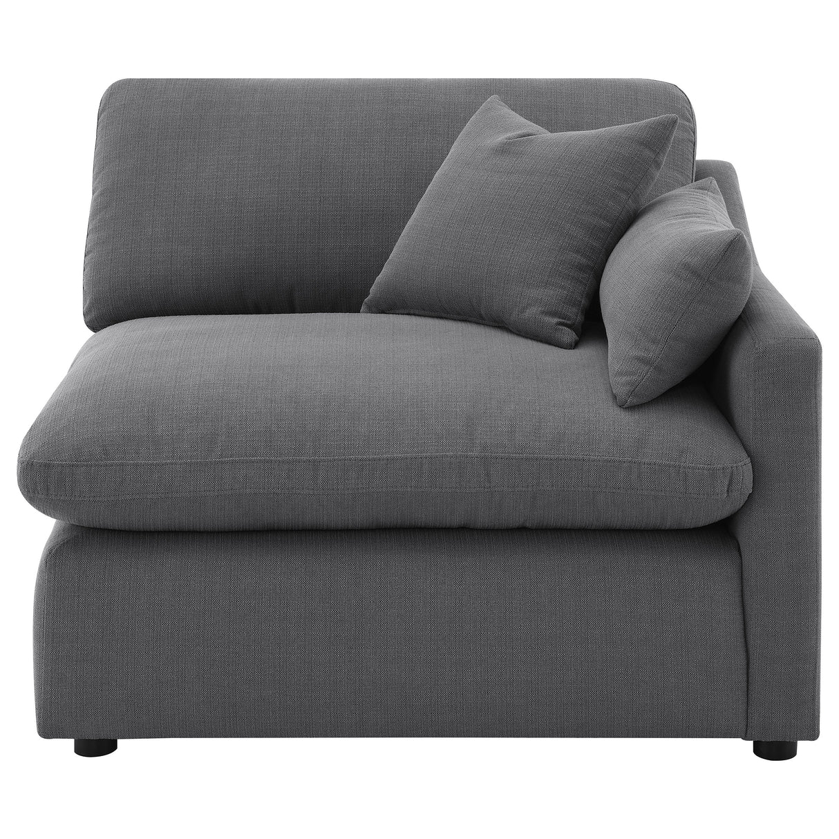Hobson Upholstered RAF Chair - Charcoal
