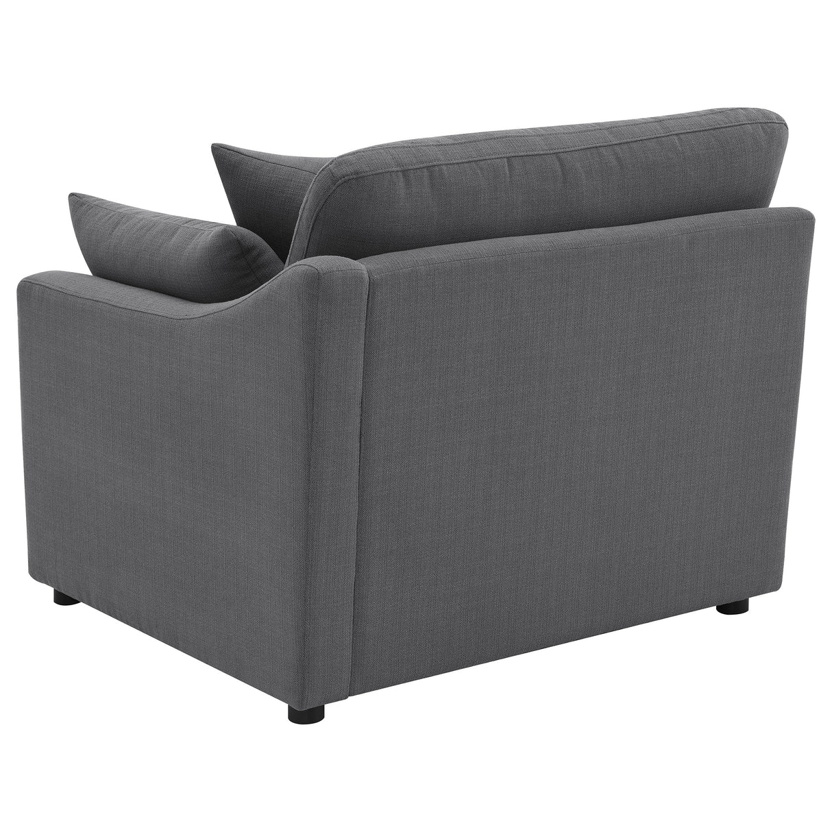 Hobson Upholstered RAF Chair - Charcoal
