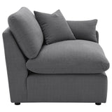 Hobson Upholstered RAF Chair - Charcoal