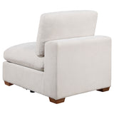 Lakeview Upholstered Armless Chair in Ivory