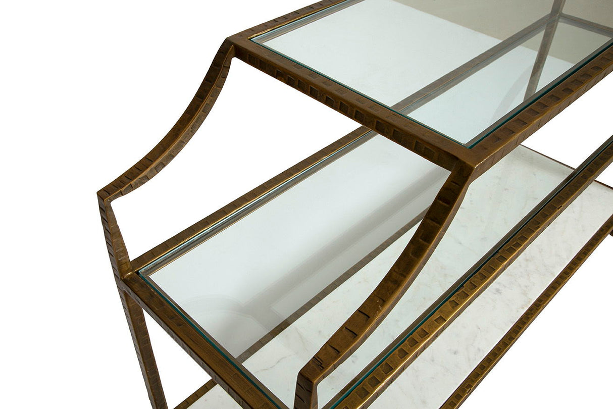 Marietta - Console - Gold / White