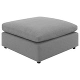 Raleigh 6-Piece Boucle Modular Sectional - Grey