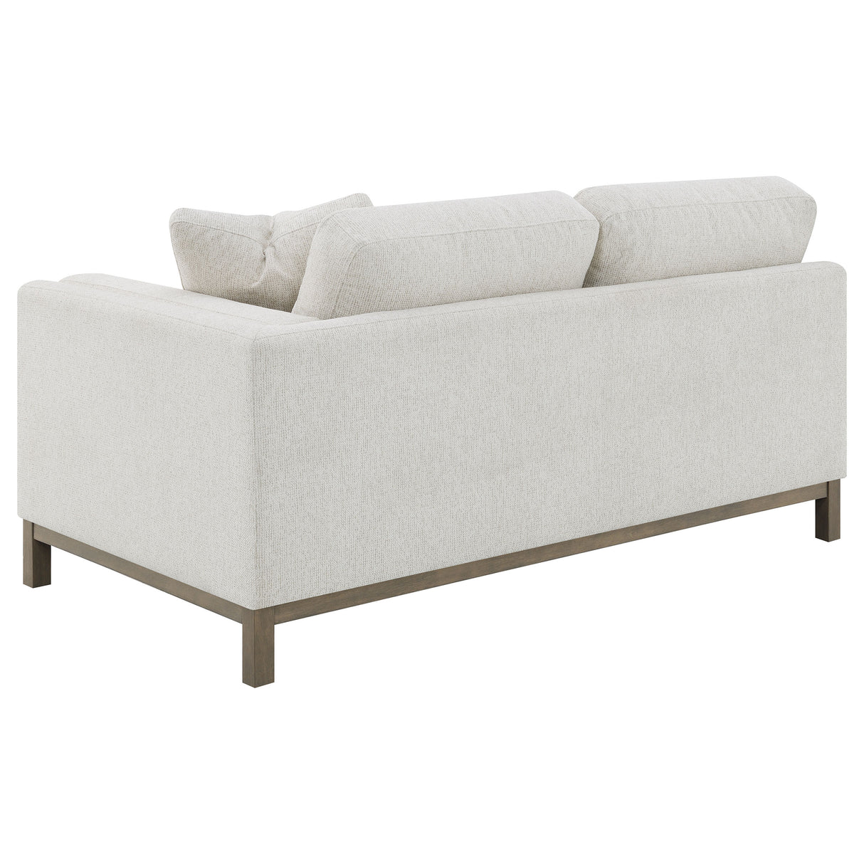 Geneva Boucle Upholstered Sectional Chaise Sofa - Sand