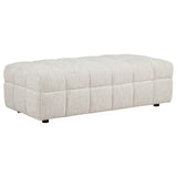 Amara 4-Piece Upholstered Sectional Sofa in Ivory