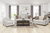 Christine Upholstered Sloped Arm Loveseat in Beige