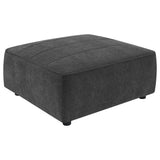 Sunny 6-Piece Modular Sectional Sofa, Dark Charcoal