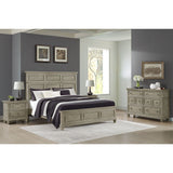 Whit-Ash - Panel Bedroom Set