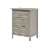 Daniel - 3 Drawer Nightstand