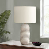 Lighting, Table Lamp, Resin, Transitional - Cream