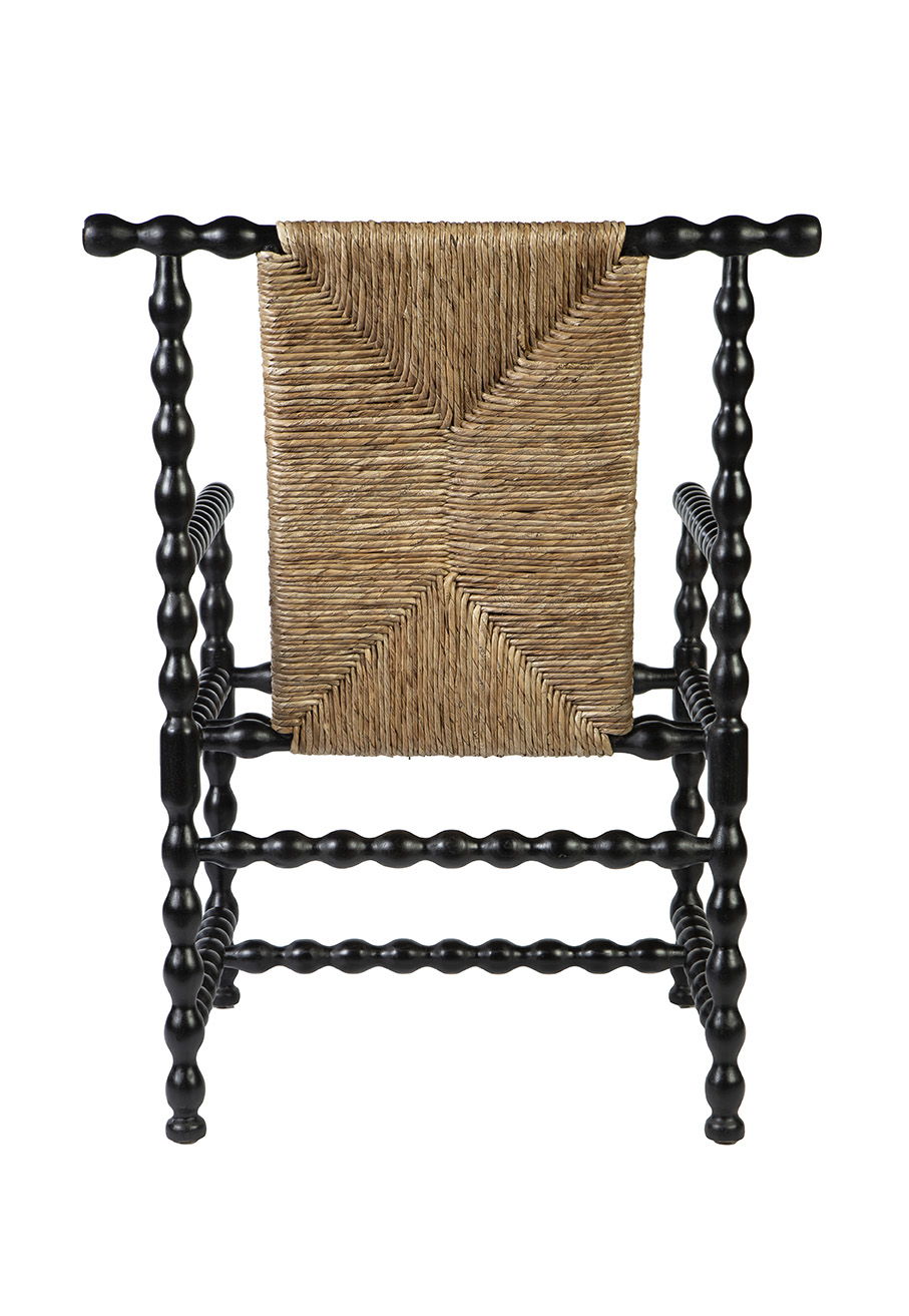 Wichita - Occasional Chair (Set of 2) - Black / Light Brown