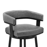 Cohen - Swivel Bar Stool - Black Finish