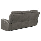 Boyce - Triple Power Reclining Sofa With Independent Headrest