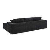 L - Shaped Sectional Sofa With Cup Holders & Side Pockets