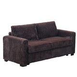 2 Piece Contemporary Style Sofa Set With Matching Pillows