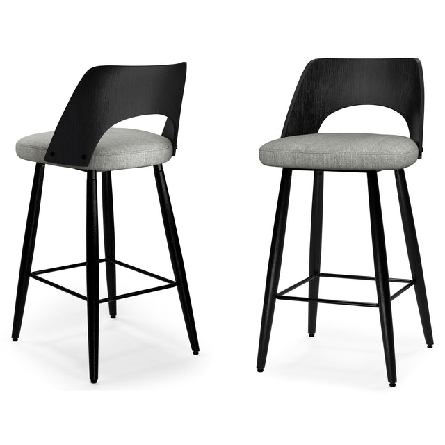 Callie - Upholstered Counter Height Stool (Set of 2) - Stool Sets - Alpine Outlets