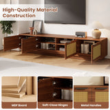TV Stand, Media Console - Walnut